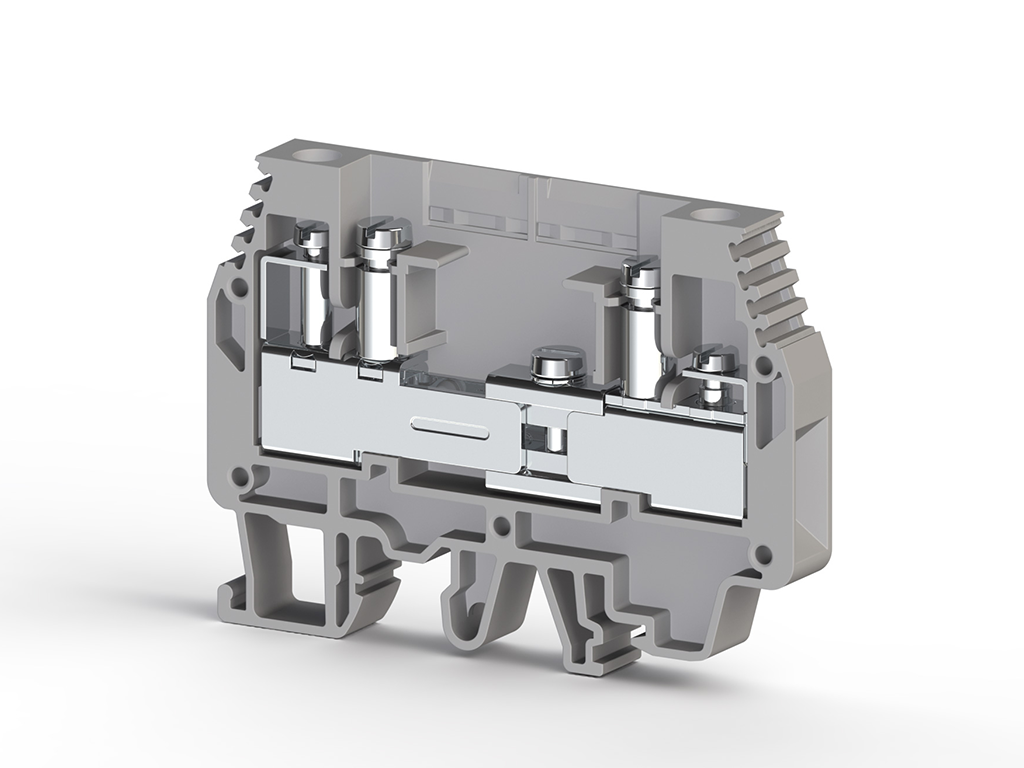 375694 WGO 3 Double Socket Grey - Image 1