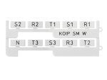 20x9 Kontaktör ve Otomat Etiketi - Görsel 3