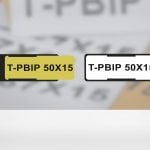 T-PBIP 27 x 15mm Y/W