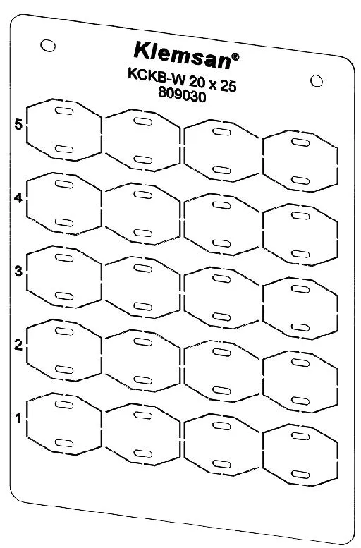 809030 KCKB-W 20 x 25mm - Image 1