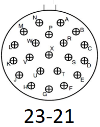 934WH21PA D38999/24WH21PA - Görsel 1